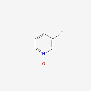 Chemical structure of 3-Fluoropyridine N-oxide