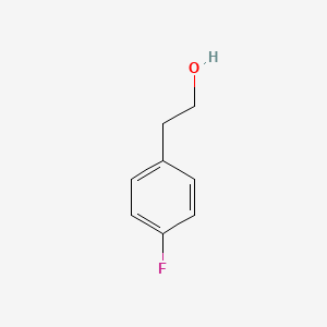 Chemical structure of 4-fluorophenyl ethanol