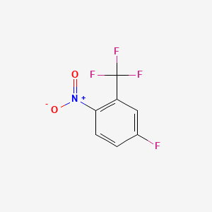 Chemical structure of 5-Fluoro-2-nitrobenzotrifluoride