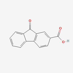 Chemical structure of 9-Fluorenone-2-carboxylic Acid