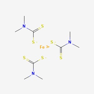 Chemical structure of Ferbam