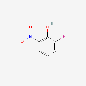 Chemical structure of 2-Fluoro-6-nitrophenol