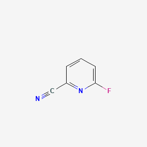 Chemical structure of 6-Fluoropyridine-2-carbonitrile