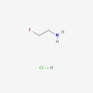 Chemical structure of 2-Fluoroethylamine hydrochloride