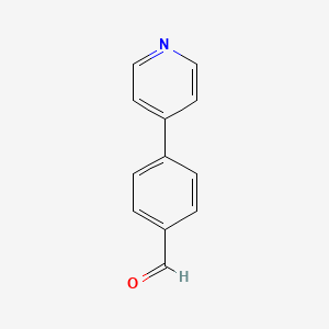 Chemical structure of 4-(4-Pyridyl)benzaldehyde
