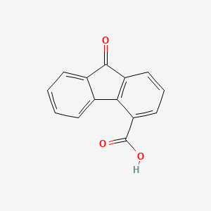 Chemical structure of 9-Fluorenone-4-carboxylic Acid