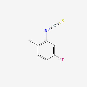 Chemical structure of 5-Fluoro-o-tolyl Isothiocyanate