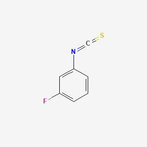 Chemical structure of 3-Fluorophenyl Isothiocyanate