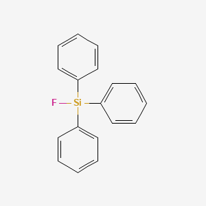 Chemical structure of Fluorotriphenylsilane