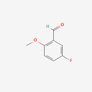 Chemical structure of 5-Fluoro-o-anisaldehyde