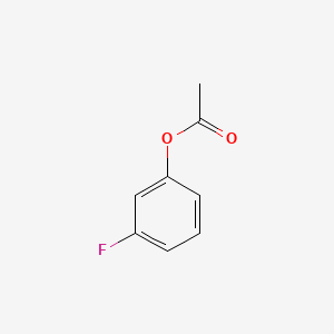 Chemical structure of 3-Fluorophenyl Acetate