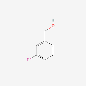 Chemical structure of 3-Fluorobenzyl Alcohol