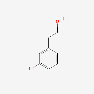 Chemical structure of 2-(3-Fluorophenyl)ethanol