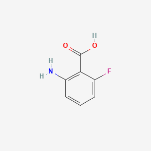 Chemical structure of 6-Fluoroanthranilic Acid