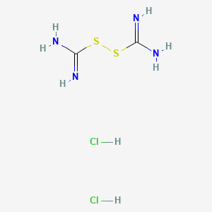 Chemical structure of Formamidine Disulfide Dihydrochloride