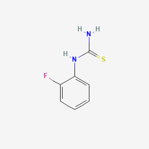 Chemical structure of (2-Fluorophenyl)thiourea