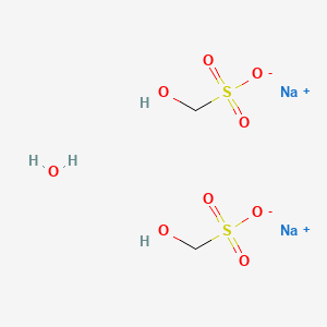 Chemical structure of Formaldehyde Sodium Bisulfite Hemihydrate