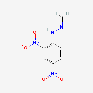 Chemical structure of Formaldehyde 2,4-Dinitrophenylhydrazone