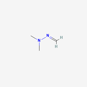 Chemical structure of Formaldehyde Dimethylhydrazone