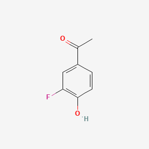 Chemical structure of 3'-Fluoro-4'-hydroxyacetophenone