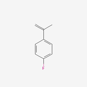 Chemical structure of 1-Fluoro-4-(isopropenyl)benzene