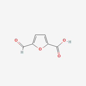 Chemical structure of 5-Formyl-2-furancarboxylic Acid