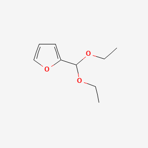 Chemical structure of 2-Furaldehyde Diethyl Acetal