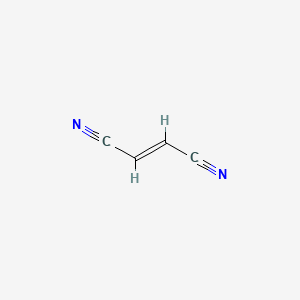 Chemical structure of Fumaronitrile