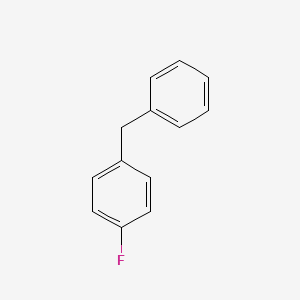 Chemical structure of 4-Fluorodiphenylmethane