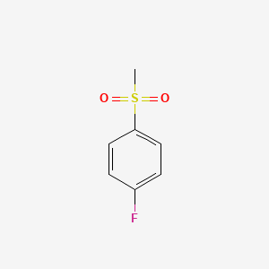 Chemical structure of 4-Fluorophenyl Methyl Sulfone