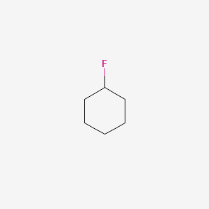 Chemical structure of Fluorocyclohexane