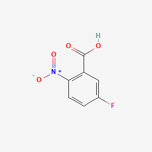 Chemical structure of 5-Fluoro-2-nitrobenzoic Acid