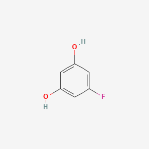 Chemical structure of 5-Fluororesorcinol