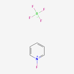 Chemical structure of 1-Fluoropyridinium Tetrafluoroborate [Fluorinating Reagent]