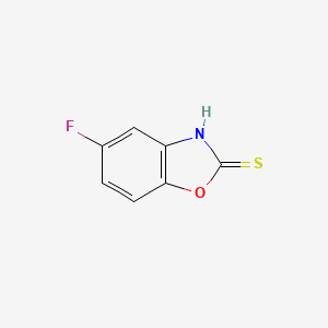 Chemical structure of 5-Fluorobenzoxazole-2-thiol