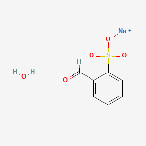 Chemical structure of 2-Formylbenzenesulfonic acid sodium salt hydrate