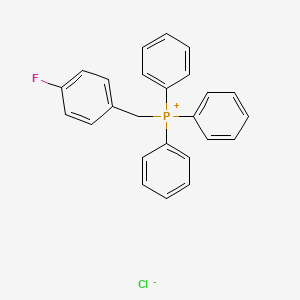 Chemical structure of (4-Fluorobenzyl)triphenylphosphonium chloride