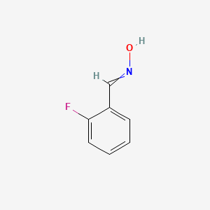 Chemical structure of 2-Fluorobenzaldehyde oxime