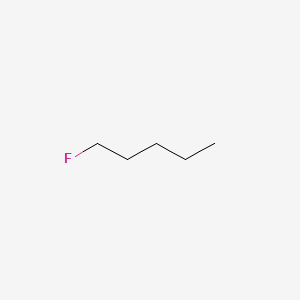 Chemical structure of 1-Fluoropentane