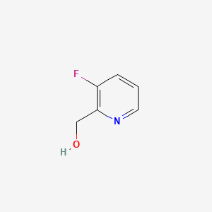 Chemical structure of (3-fluoropyridin-2-yl)methanol
