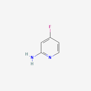 Chemical structure of 4-fluoropyridin-2-amine