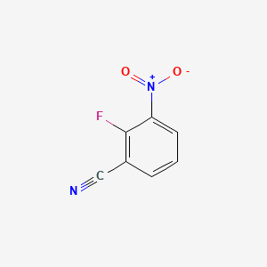 Chemical structure of 2-Fluoro-3-nitrobenzonitrile