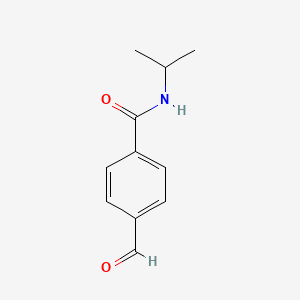 Chemical structure of N-Isopropyl-4-formylbenzamide