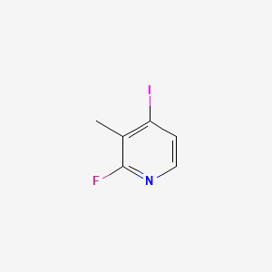 Chemical structure of 2-Fluoro-4-iodo-3-picoline