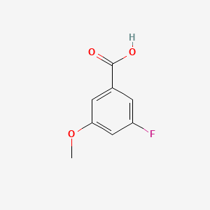 Chemical structure of 3-Fluoro-5-methoxybenzoic acid