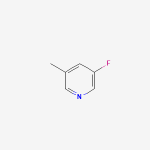 Chemical structure of 3-Fluoro-5-methylpyridine