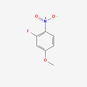 Chemical structure of 3-Fluoro-4-nitroanisole