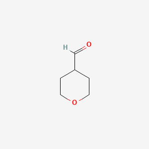 Chemical structure of 4-Formyltetrahydropyran