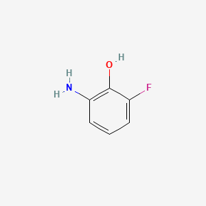Chemical structure of 2-Amino-6-fluorophenol