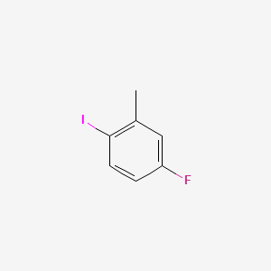 Chemical structure of 5-Fluoro-2-iodotoluene